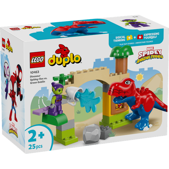 LEGO DUPLO Disney - Dinosaur Spidey-Rex vs Green Goblin