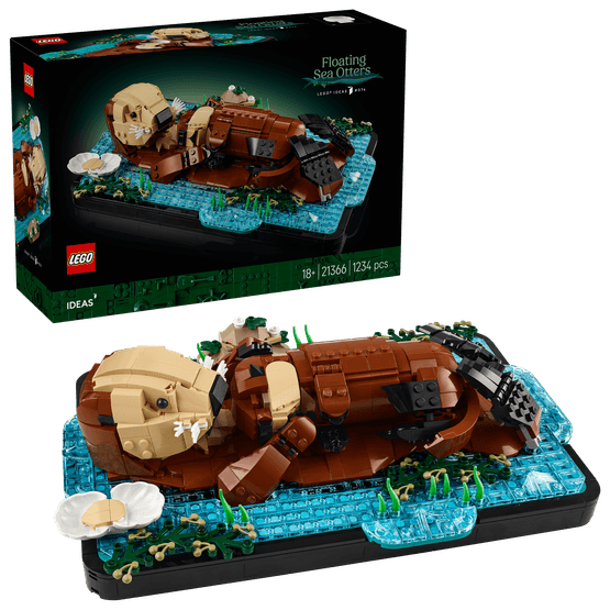 LEGO Ideas - Floating Sea Otters