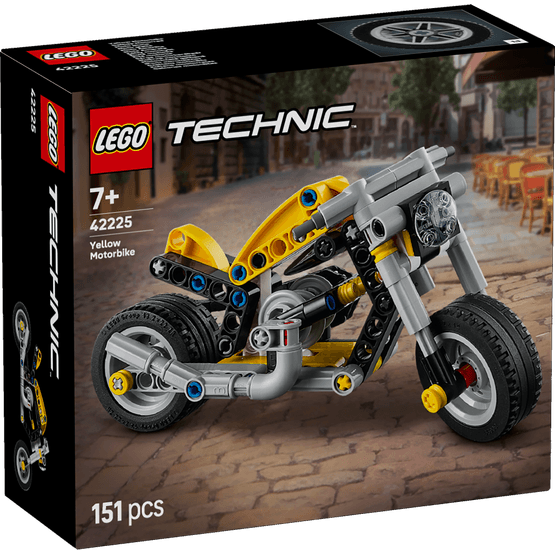 LEGO Technic - Yellow Motorcycle