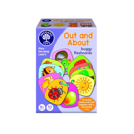 Orchard Toys - Out &amp; About Buggy Flashcards
