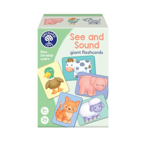Orchard Toys - See &amp; Sound Flashcards