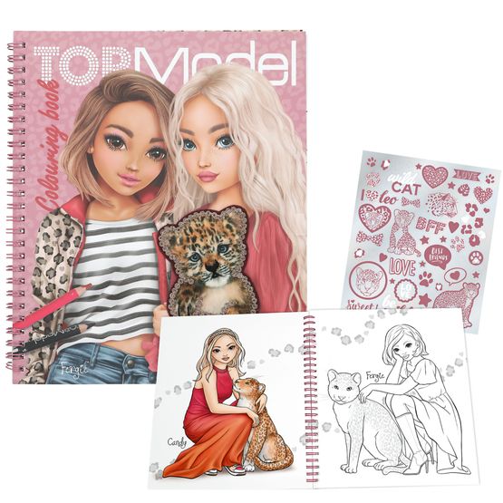 TOPModel - Colouring Book Leoheart