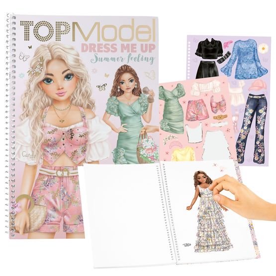 TOPModel - Dress Me Up Sticker Book Big Summer Feeling