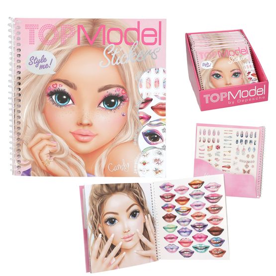 TOPModel - Dress Me Up Sticker Book  Face