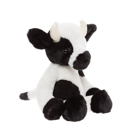 Charlie Bears - Buttercup Black &amp; White Cow Standard Medium