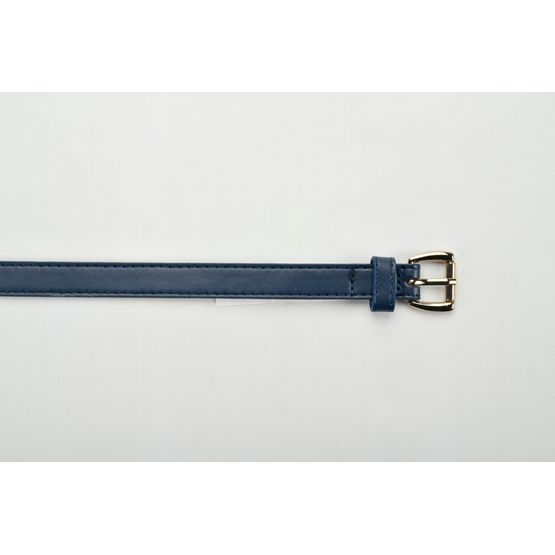 Forest Collection - Classic Leather Belt Navy Large