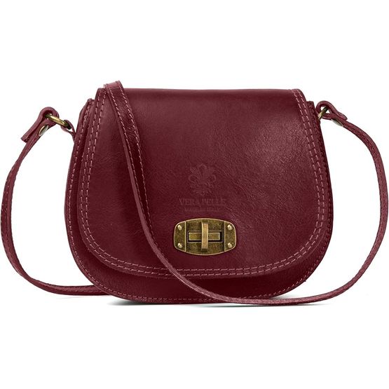Woodland Leather - Crossbody Bag Burgundy