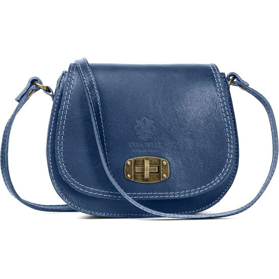 Woodland Leather - Crossbody Bag Navy