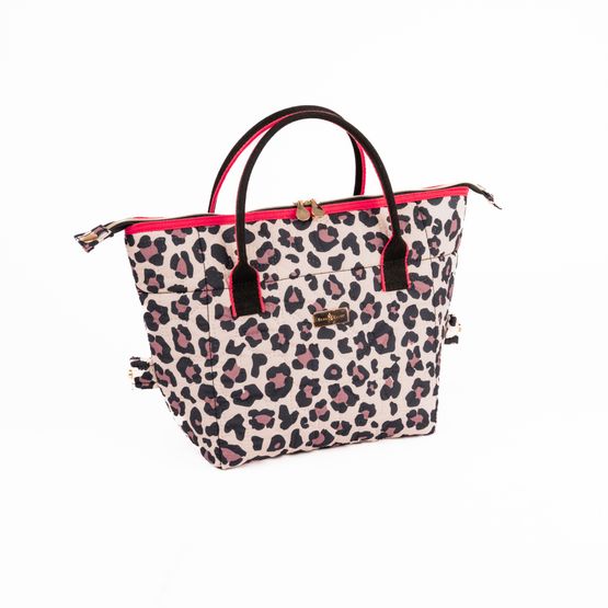 Beau &amp; Elliot - Oxford Leopard Convertible Lunch Bag