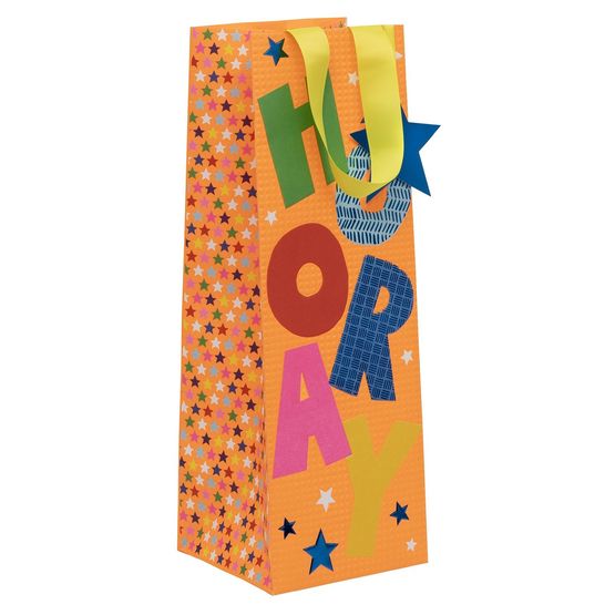 Glick - XL Bottle Gift Bag Congrats And Hooray