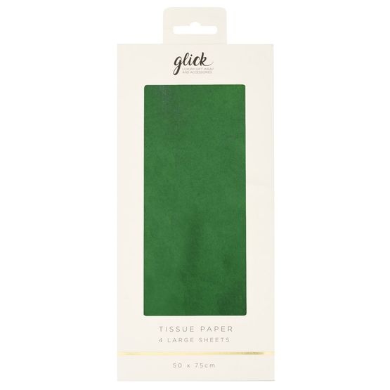 Glick - Tissue Paper Plain Bottle Green