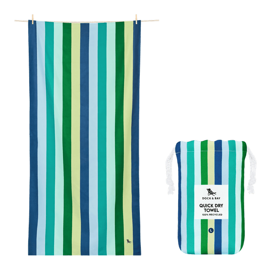 Dock &amp; Bay - Beach Towel Cool Lagoon