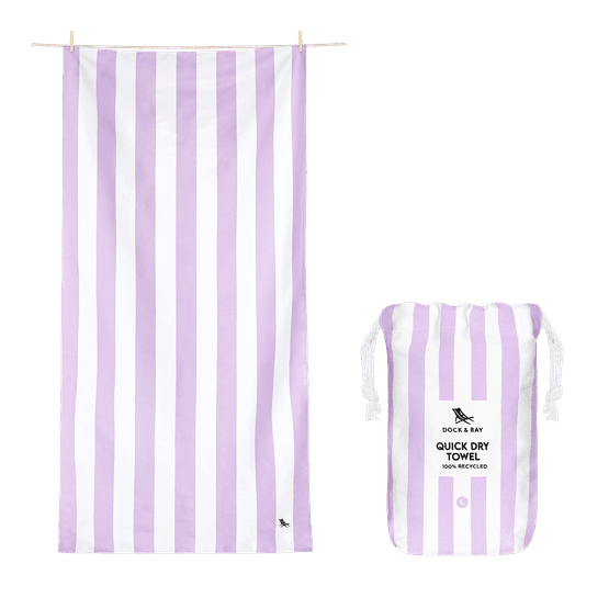 Dock &amp; Bay - Cabana Towel Lombok Lilac