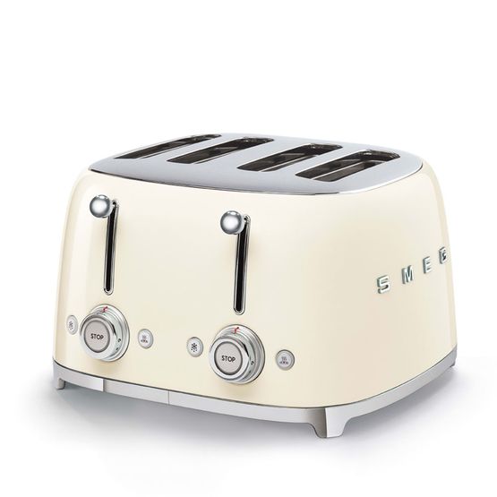 Smeg - 4 Slice Toaster - Cream