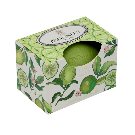 Bronnley - 1884 Lime Soap in Gift Box