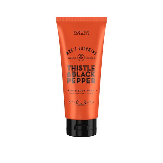 The Scottish Fine Soaps Company - Men's Grooming Thistle &amp; Black Pepper Hair &amp; Body Wash