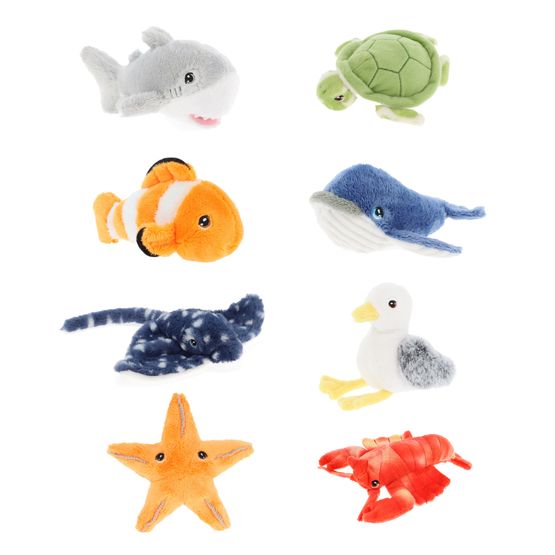 Keel Toys - Keeleco Collectable Sealife Soft Toy Assortment