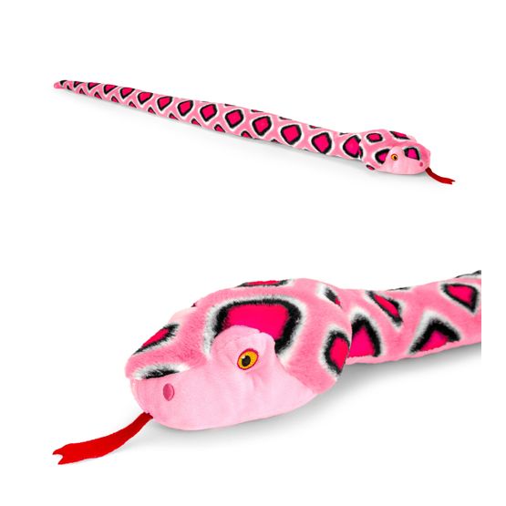 Keel Toys - Keeleco Snakes Soft Toy Pink 150cm