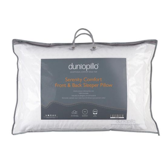 Dunlopillo - Serenity Front and Back Sleeper Pillow