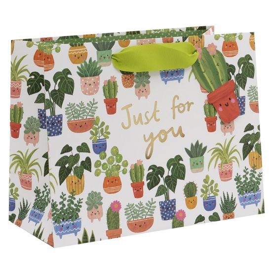 Glick - Medium Landscape Gift Bag Planty Pals