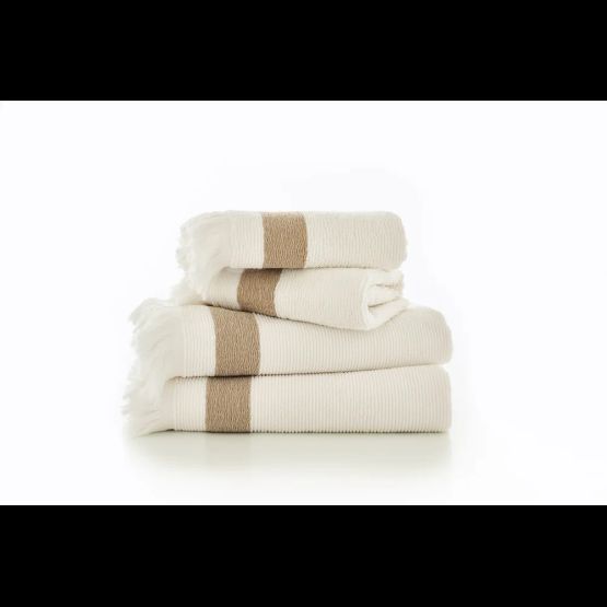 The Lyndon Company - Oakwood Ridge Textured Towel Natural
