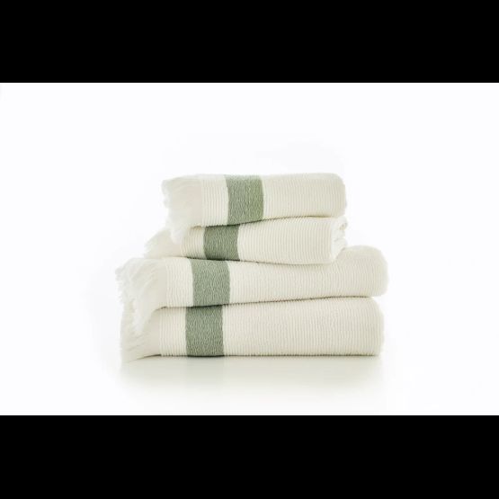 The Lyndon Company - Oakwood Ridge Textured Towel Sage