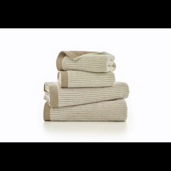 The Lyndon Company - Willow Weave Stripe Towel Natural