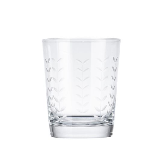Artisan Street - Leaf Short Tumbler Glass