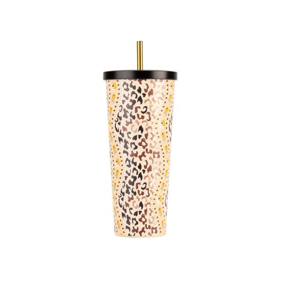 Cath Kidston - Leopard Tumbler with Straw