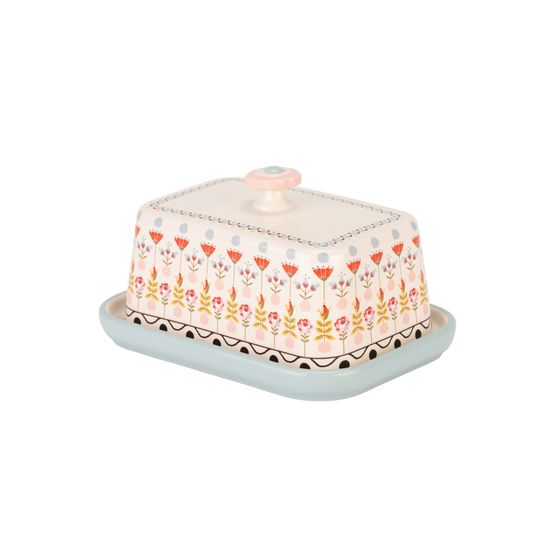 Cath Kidston - Painted Table Butter Dish