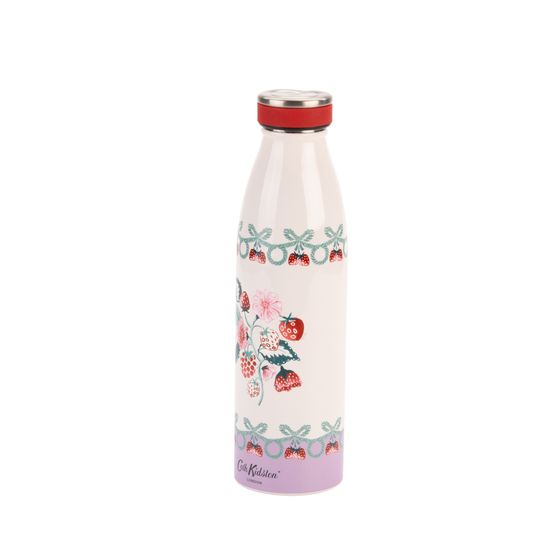Cath Kidston - Raspberry Stainless Steel Water Bottle