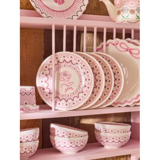 Cath Kidston - Spitalfields Silk Side Plate Pink