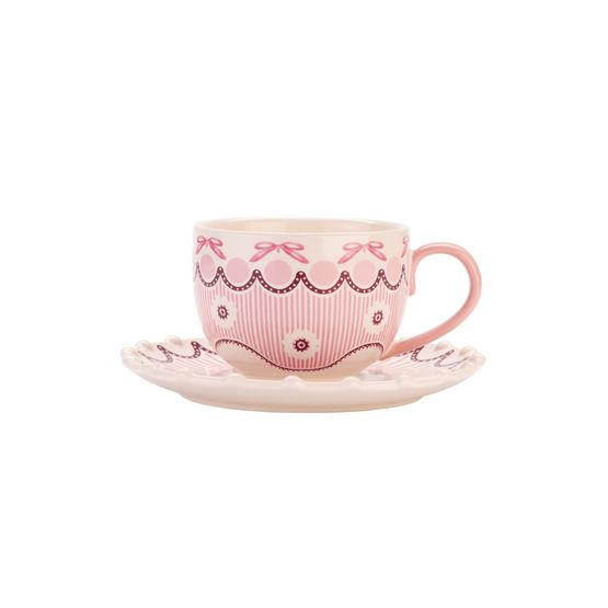 Cath Kidston - Spitalfields Silk Teacup &amp; Saucer