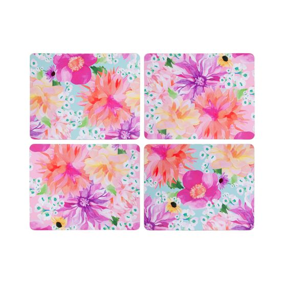 Maxwell Williams - Teas &amp; Cs Dahlia Daze Placemat Set of 4