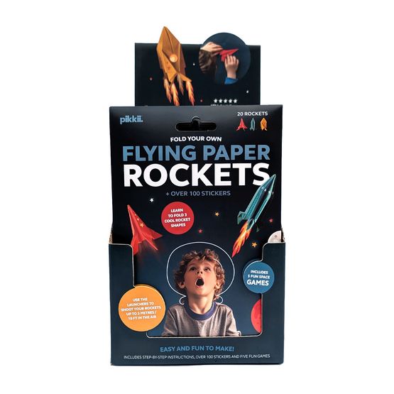 pikkii. - Flying Paper Rockets