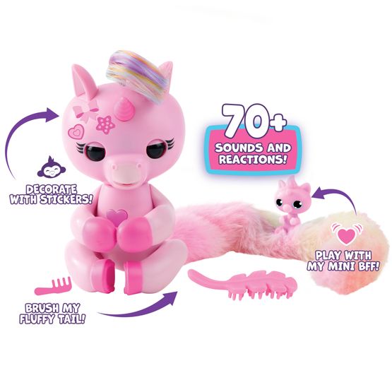 Fingerlings - Snuggle Tails Unicorn