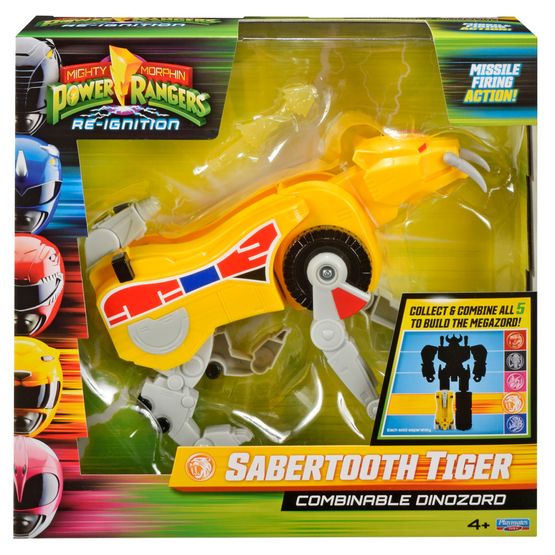 Mighty Morphin Power Rangers - Sabertoothed Tiger Dinozord