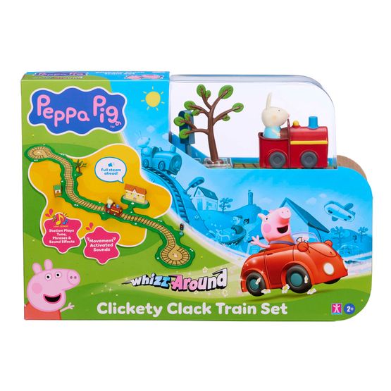 Peppa Pig - Whizz Around Clickety Clack Train Set