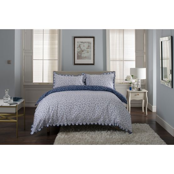 The Lyndon Company - Ashling Garden Duvet Set Navy