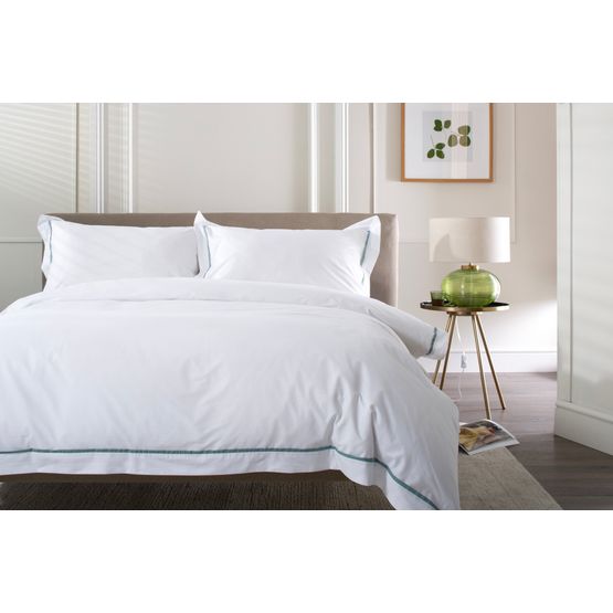 The Lyndon Company - Hampstead Duvet Set Green