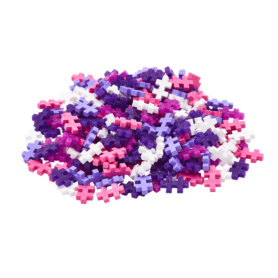 Plus-Plus - Glitter Mix Tube 240 Piece 2D or 3D Puzzle