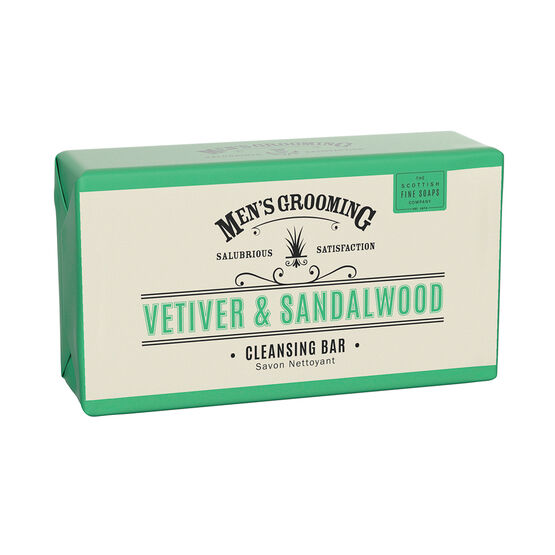 The Scottish Fine Soaps Company Vetiver & Sandalwood Cleansing Body Bar