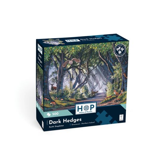 House of Puzzles - Dark Hedges 500 Piece Jigsaw Puzzle