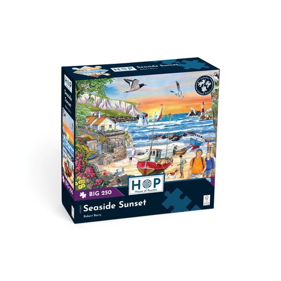 House of Puzzles - Seaside Sunset BIG250 Piece Jigsaw Puzzle