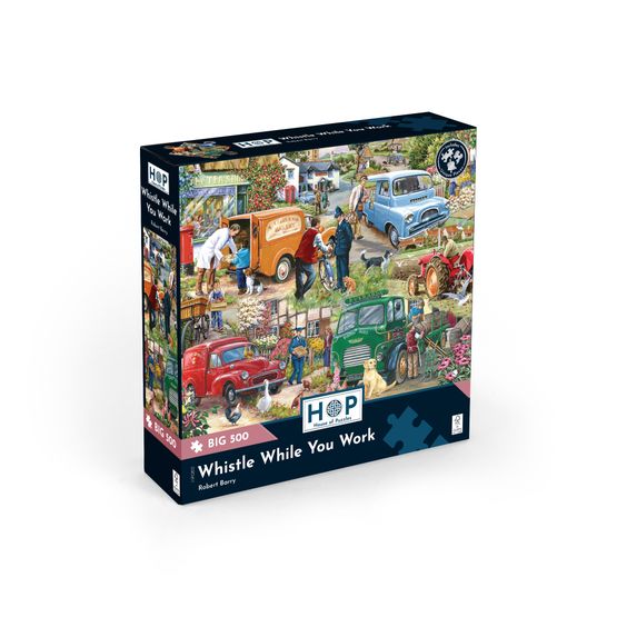 House of Puzzles - Whistle While you Work BIG500 Piece Jigsaw Puzzle
