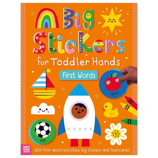Big Stickers First Words Activity Book
