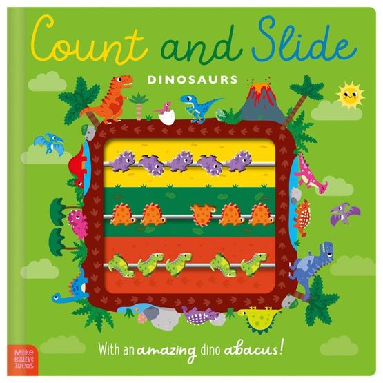 Count and Slide Dinosaurs Book