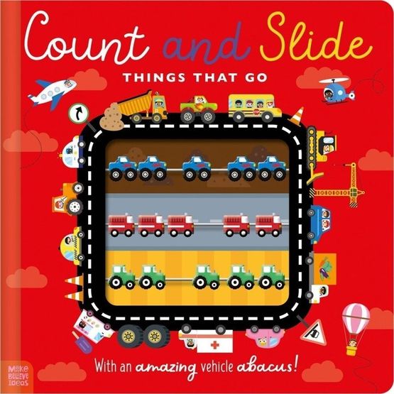Count and Slide Things That Go Book