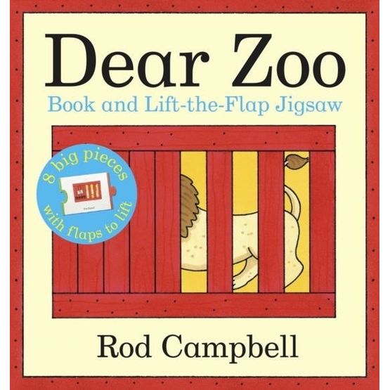 Dear Zoo Lift The Flap Jigsaw Book