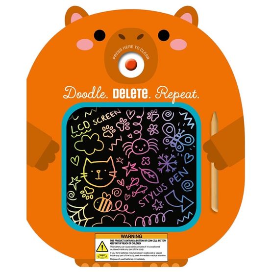 Doodle Delete Repeat Capybara Book
